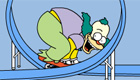 Krusty le clown dans les Simpsons