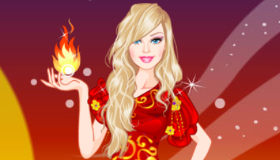 Barbie princesse du feu