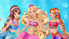 Le couronnement de Barbie Sirène
