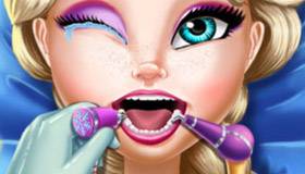 Le dentiste de la reine Elsa dans la Reine des Neiges 2