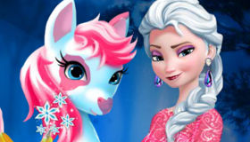 Elsa et le poney magique