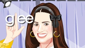 Habillage Lea Michele de Glee