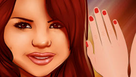 Manucure pour Selena Gomez